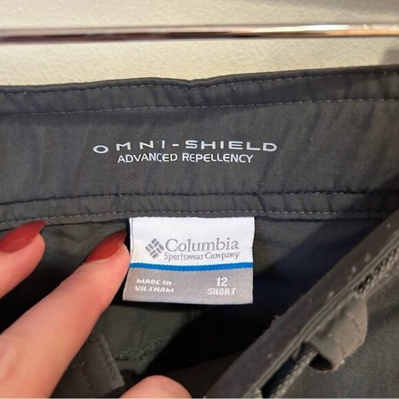 Columbia Omni-Shade Sun Protection Cargo Hiking Outdoor Pants Women’s Size 12 - Picture 5 of 7